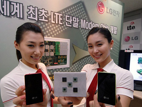 手機上網100Mbps LG推出3GPP LTE芯片集 