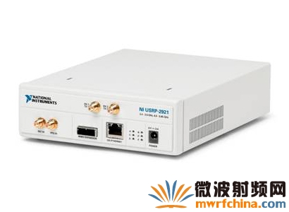 NI USRP-2921 無線電收發器可直接轉換為發射機和接收器