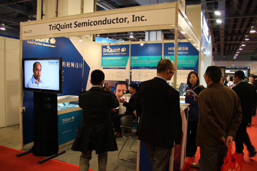 TriQuint公司 在IWS2013展會上