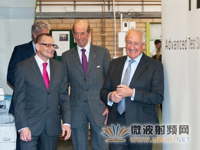 英國肯特公爵親訪固態高功率微波和RF放大器廠商MILMEGA