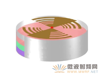 帶吸波加載背腔兩臂對數周期天線