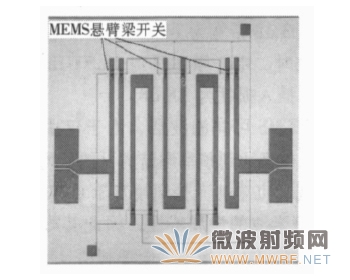 MEMS 可調發夾型數字可調濾波器