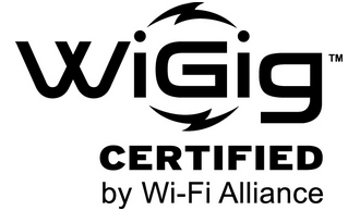 Wi-Fi聯盟在9月正式發布的WiGig CERTIFIED 認證標識