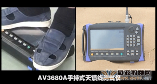 中電41所推出新一代手持式天饋線測試儀 AV3680A 助力4G通信