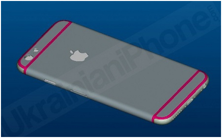 iPhone 6渲染圖曝光：采用獨(dú)特天線設(shè)計(jì)