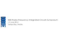 2014 IEEE射頻集成電路研討會