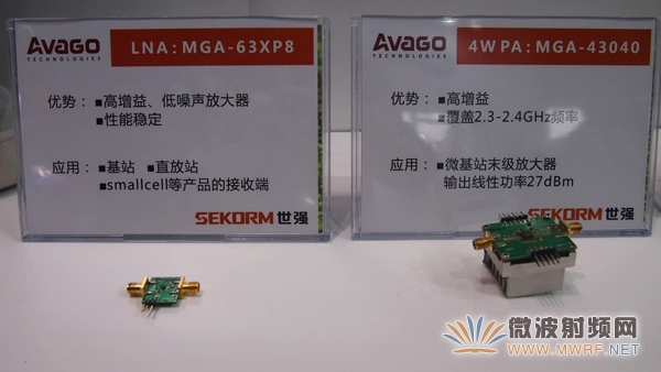 AVAGO 射頻微波產品展示