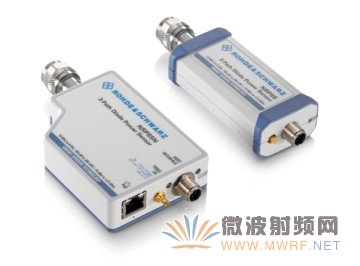 R&S發(fā)布用于快速準(zhǔn)確功率測量的USB和LAN接口二極管功率探頭