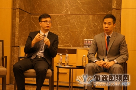 NI射頻與無線通信市場開發(fā)經(jīng)理姚遠(yuǎn)、南方區(qū)銷售經(jīng)理陳哲明