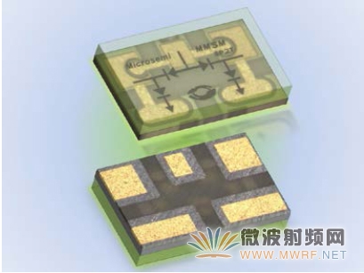 美高森美發(fā)布大功率單片式微波PIN二極管反射開關(guān)MPS2R10-606