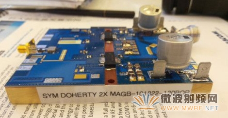 應用于無線基站的MACOM硅基GaN設計樣品