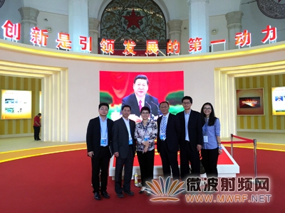 諾基亞和上海貝爾，安弗施參展團(tuán)隊(duì)