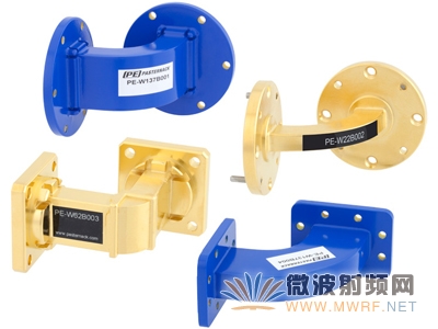 Pasternack推出工作頻率跨90GHz以下12個頻段的彎波導(dǎo)新產(chǎn)品線