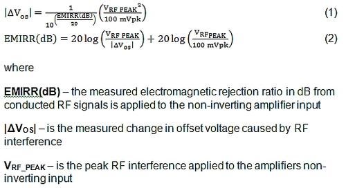 量化射頻(RF)干擾對線性電路的影響