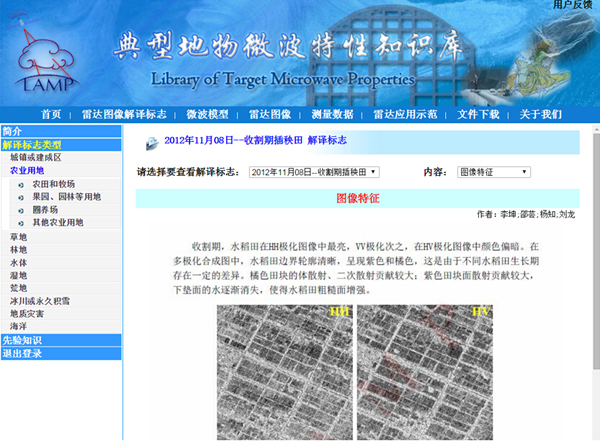 國內微波遙感領域首個基于WEB發布的知識庫對外發布