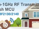 HOLTEK推出Sub-1GHz射頻發(fā)射SoC Flash MCU BC68F2130/2140