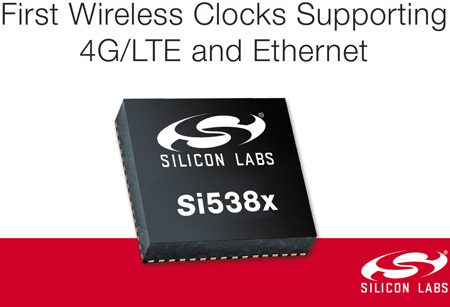 Silicon Labs發(fā)布業(yè)界首款支持4G / LTE和以太網(wǎng)的無(wú)線時(shí)鐘