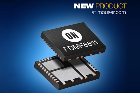 貿澤率先備貨ON Semi FDMF8811業界首款110V橋式功率級模塊