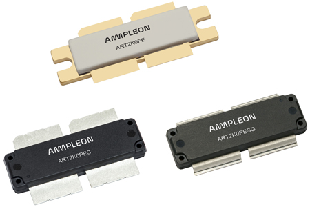 Ampleon面向ISM應用推出業(yè)界最耐用的2kW RF功率LDMOS晶體管