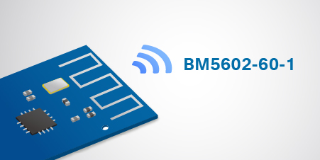 HOLTEK推出BM5602-60-1 2.4GHz收發器模塊