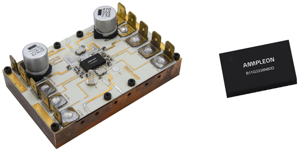 Ampleon為5G NR和4G LTE宏基站應(yīng)用提供緊湊型多級(jí)Doherty MMIC驅(qū)動(dòng)器