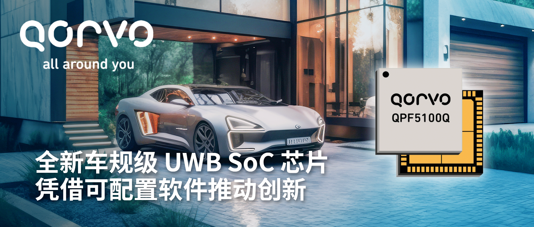 從專業應用到大眾市場：Qorvo QPF5100Q UWB SoC芯片如何改變游戲規則
